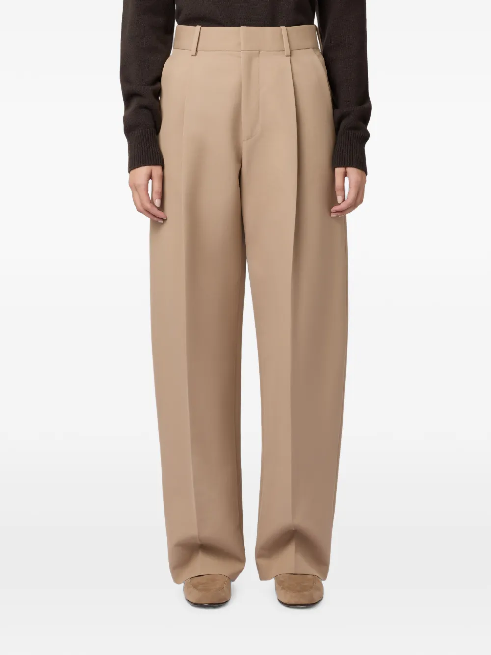 Tod's Trousers in Cotton Gabardine in Neutrals, view 3
