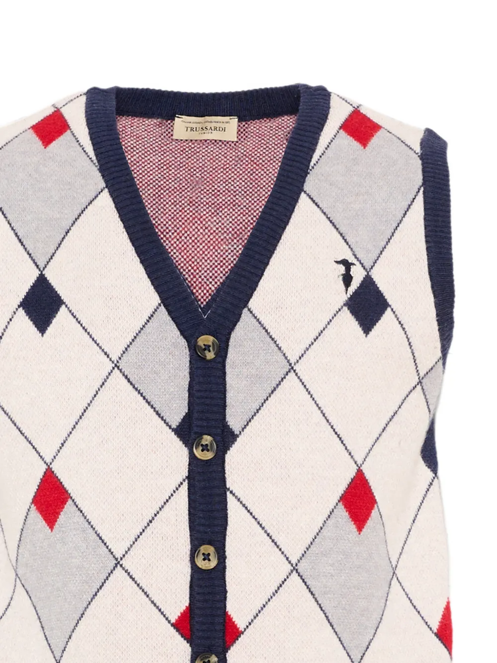 TRUSSARDI JUNIOR Button-up gilet Blauw