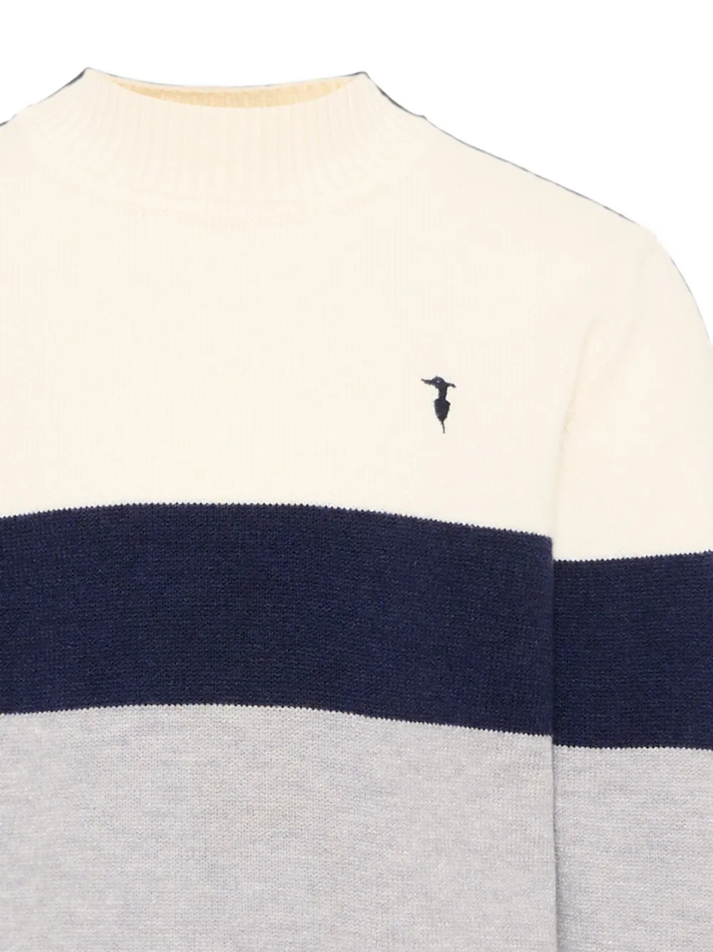 TRUSSARDI JUNIOR Trui met geborduurd logo Beige