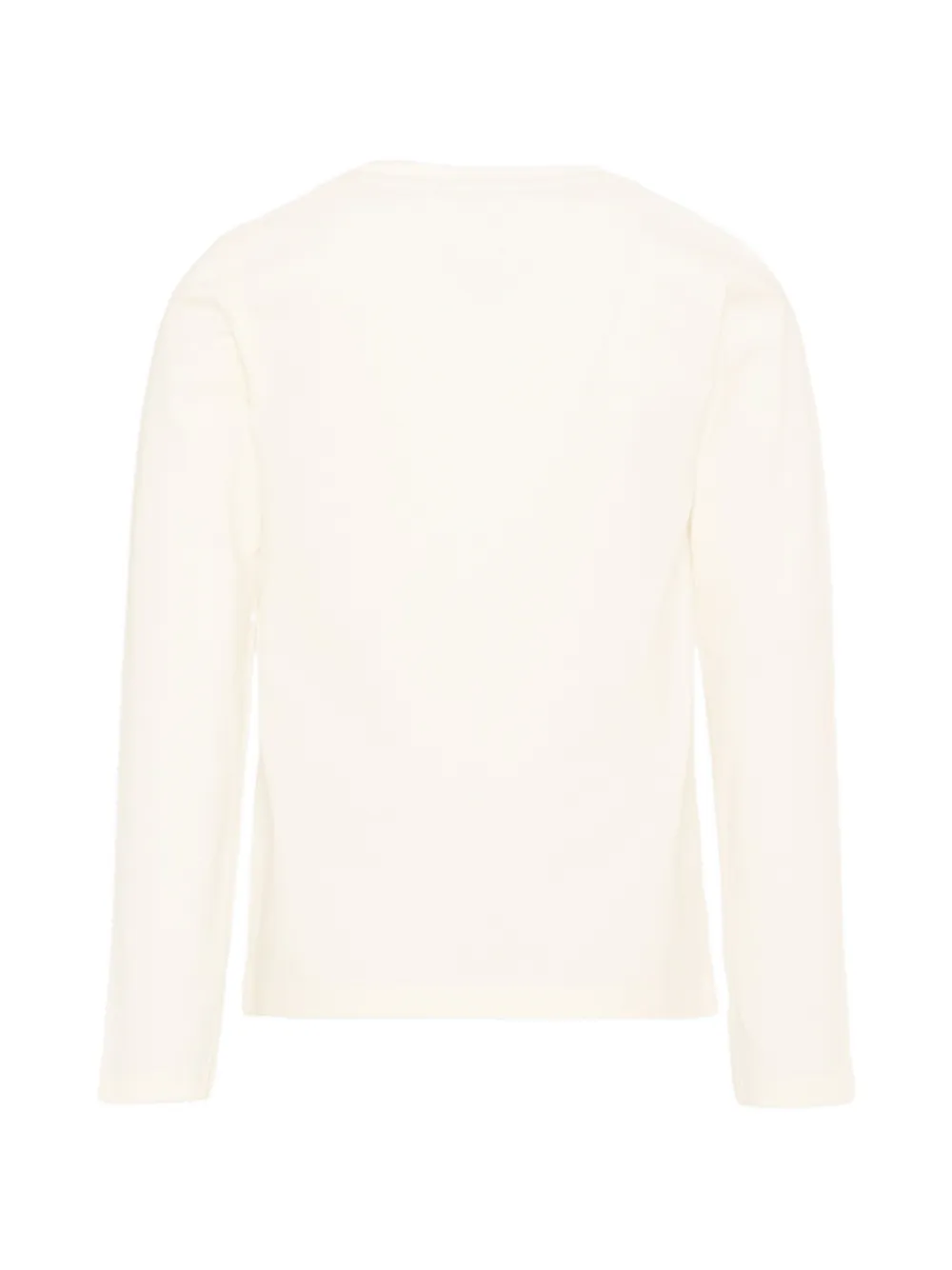 TRUSSARDI JUNIOR T-shirt met logoprint en lange mouwen Beige