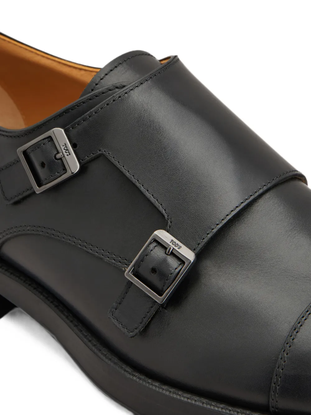 Tod's Gespschoenen met dubbel bandje Zwart