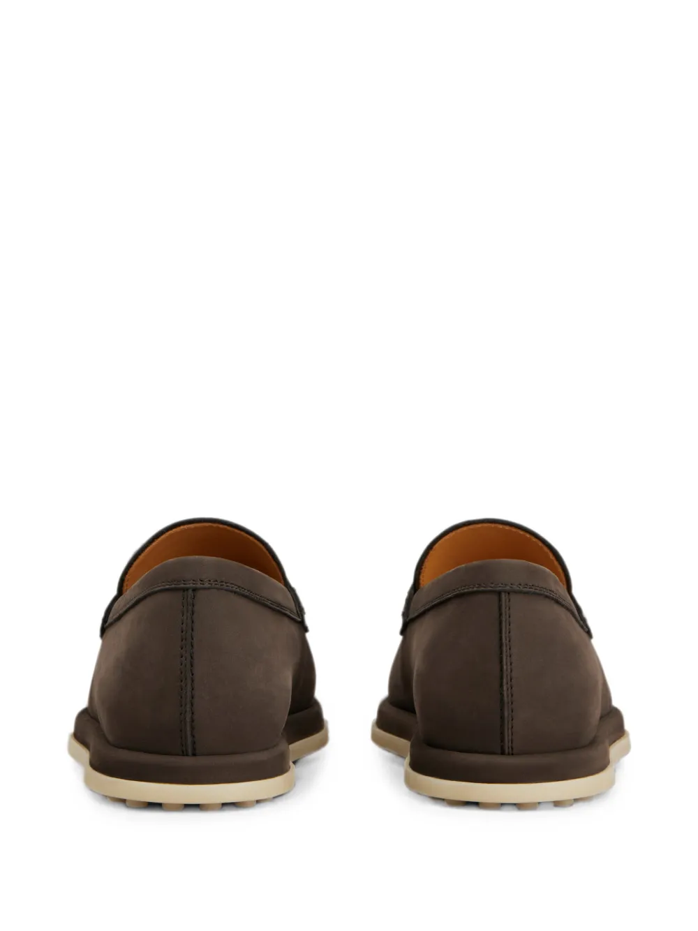 Tod's Loafers van nubuck Bruin