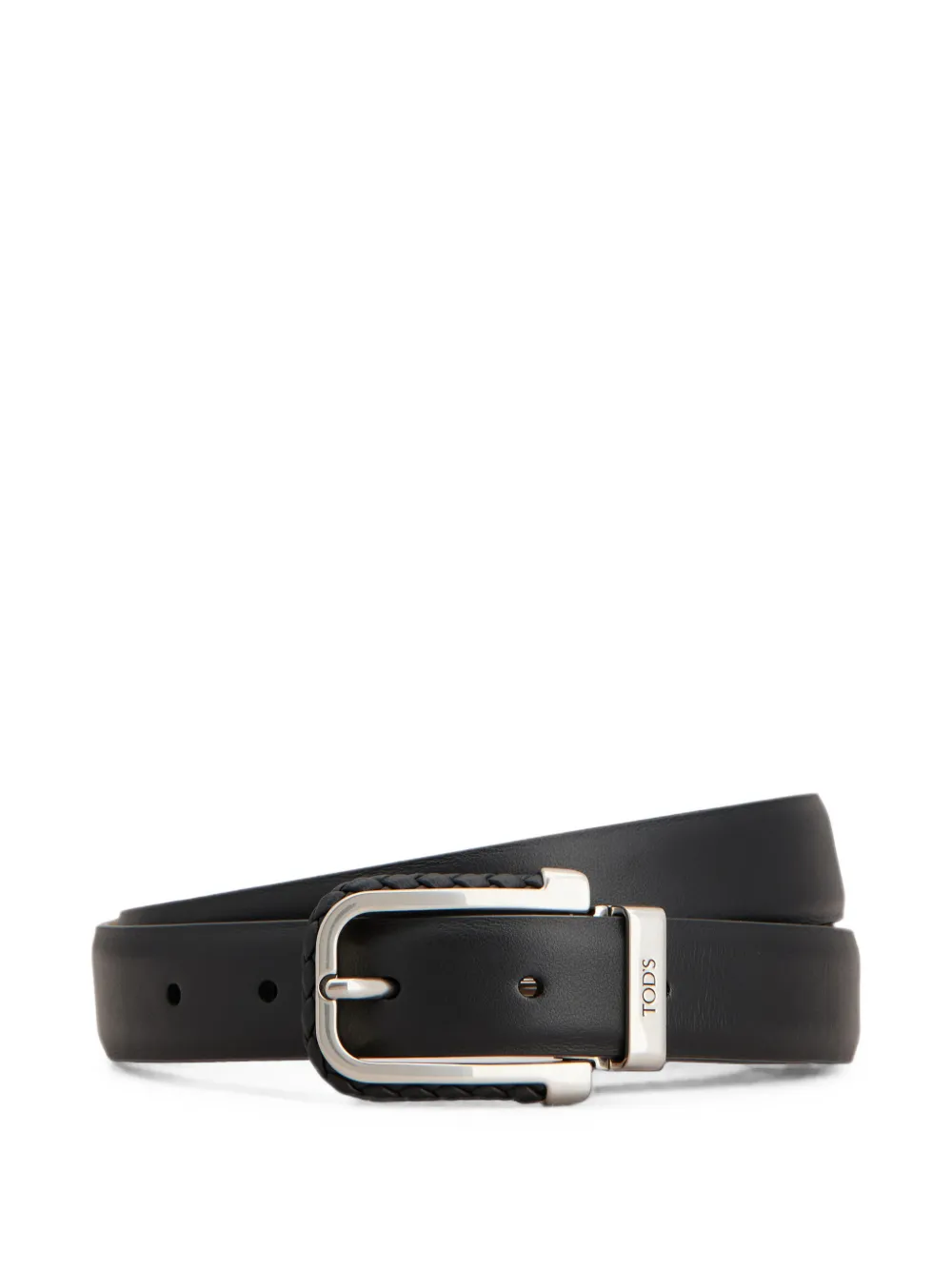 Tod's Belt In Leather In Black