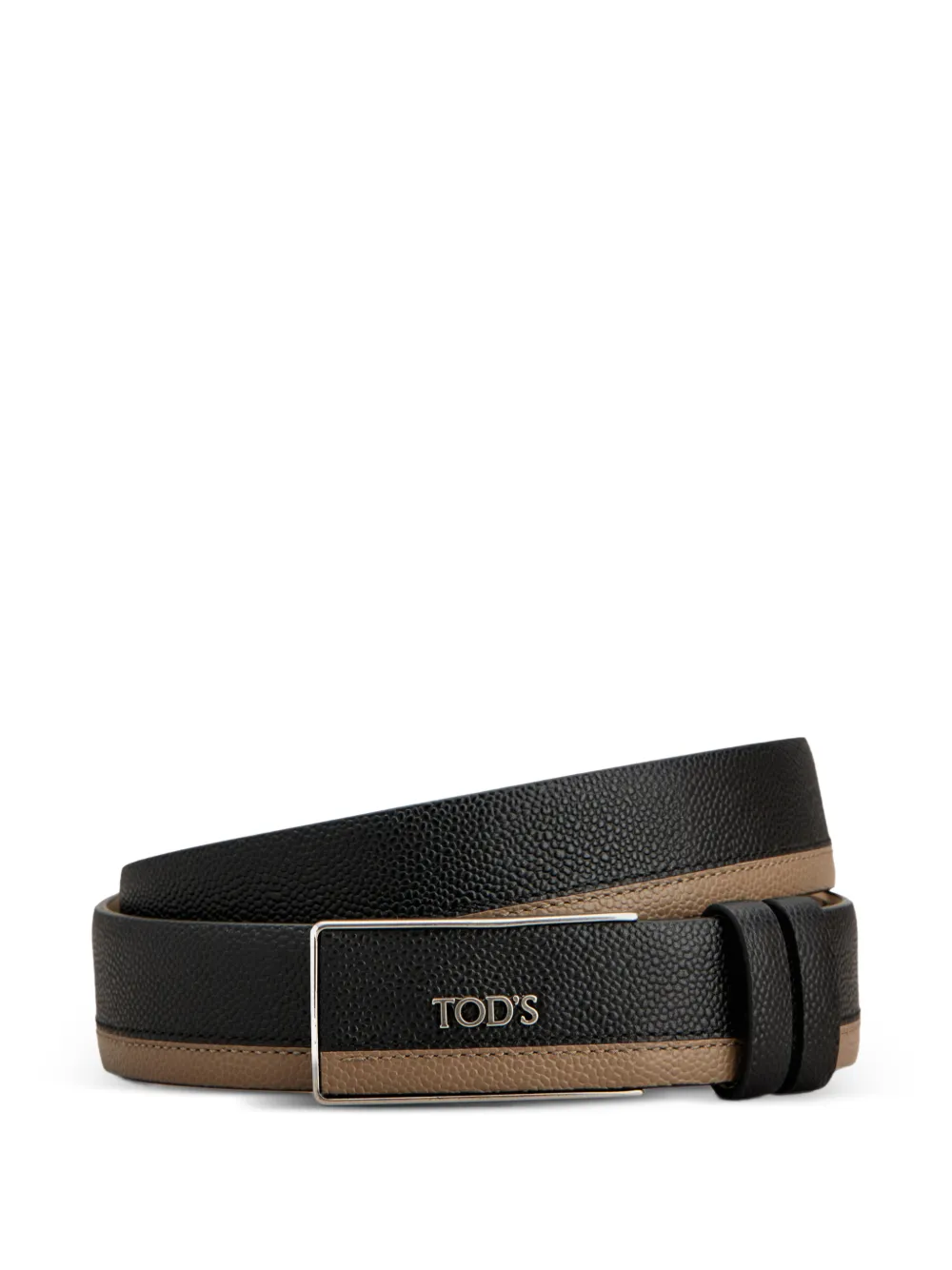 Tod's Belt In Leather In Black