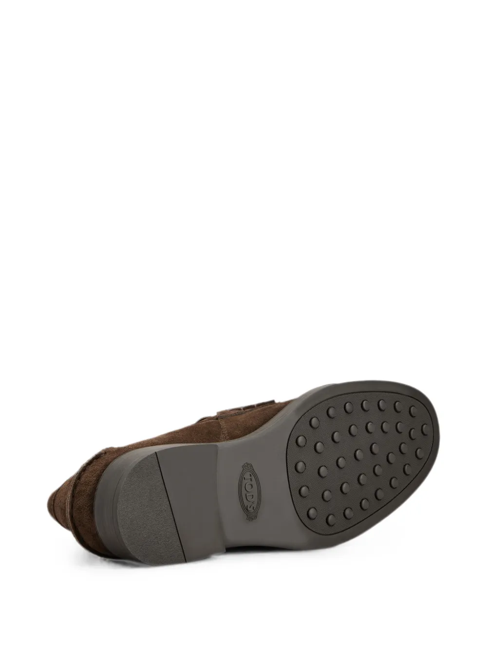 Tod's penny-slot suede loafers Bruin