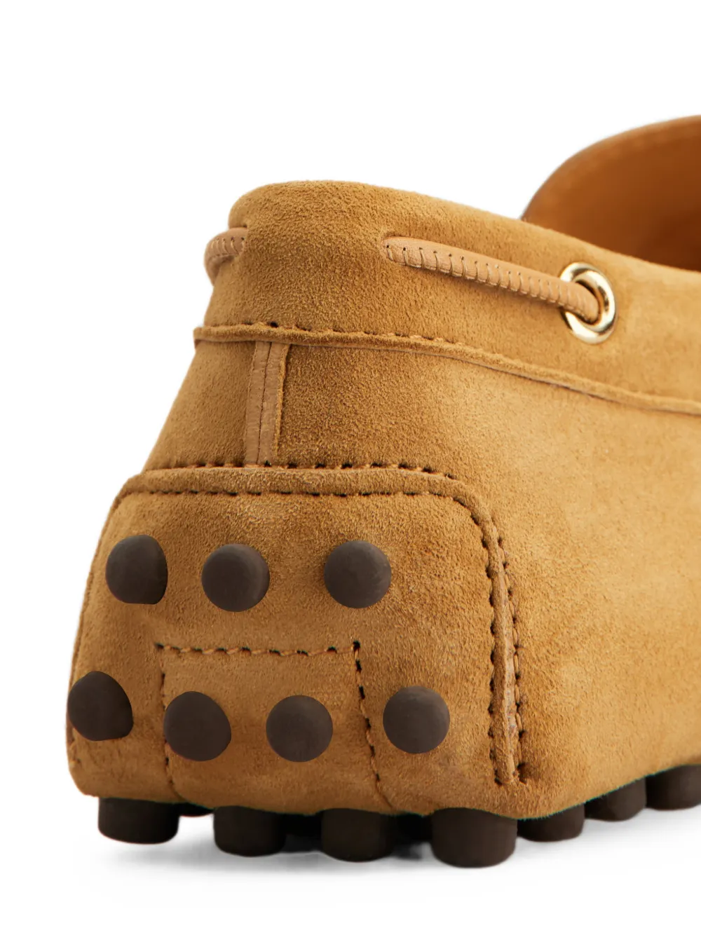 Tod's Gommino loafers in suede Bruin
