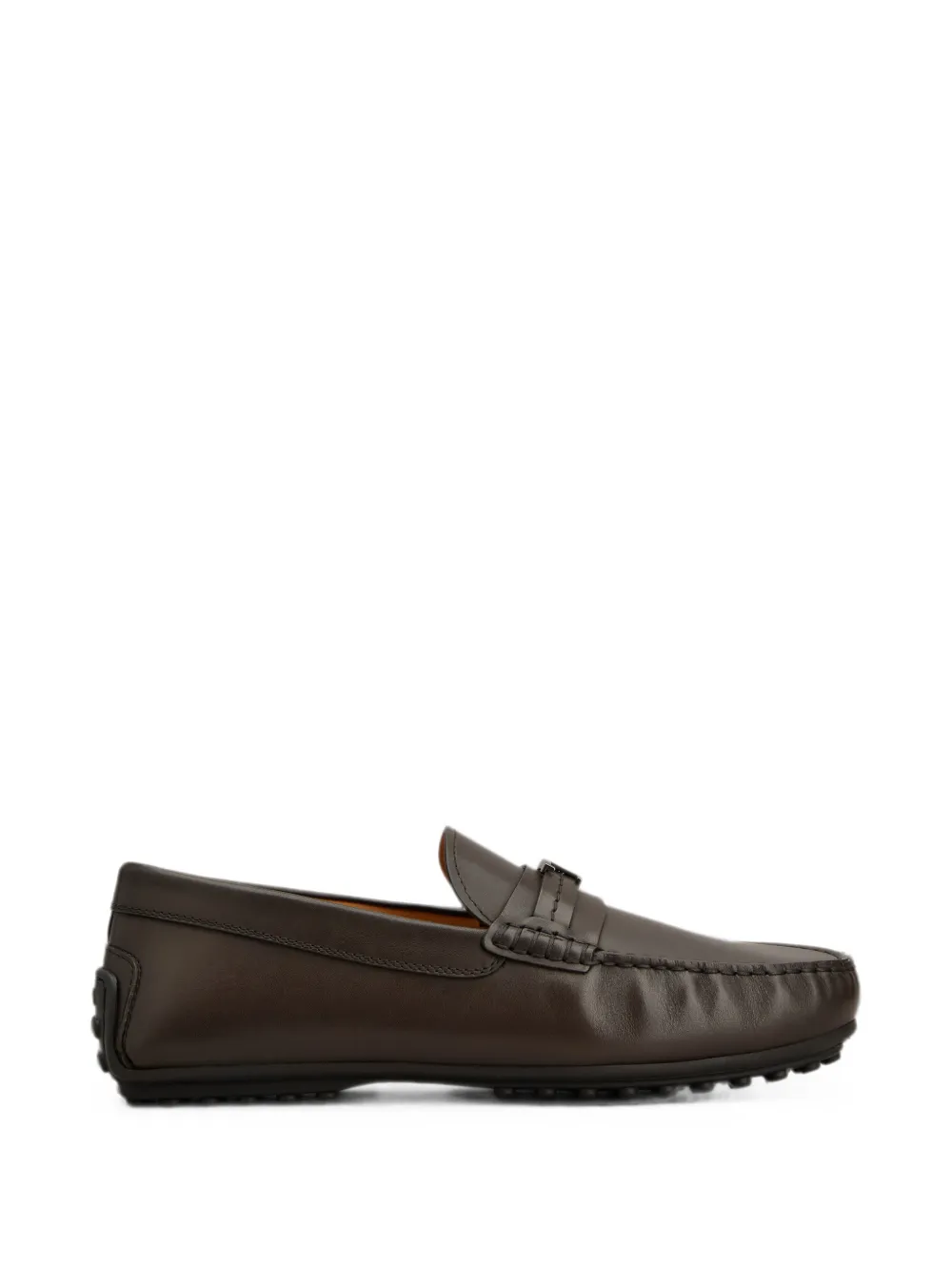 Tod's City Gommino loafers in leather Bruin