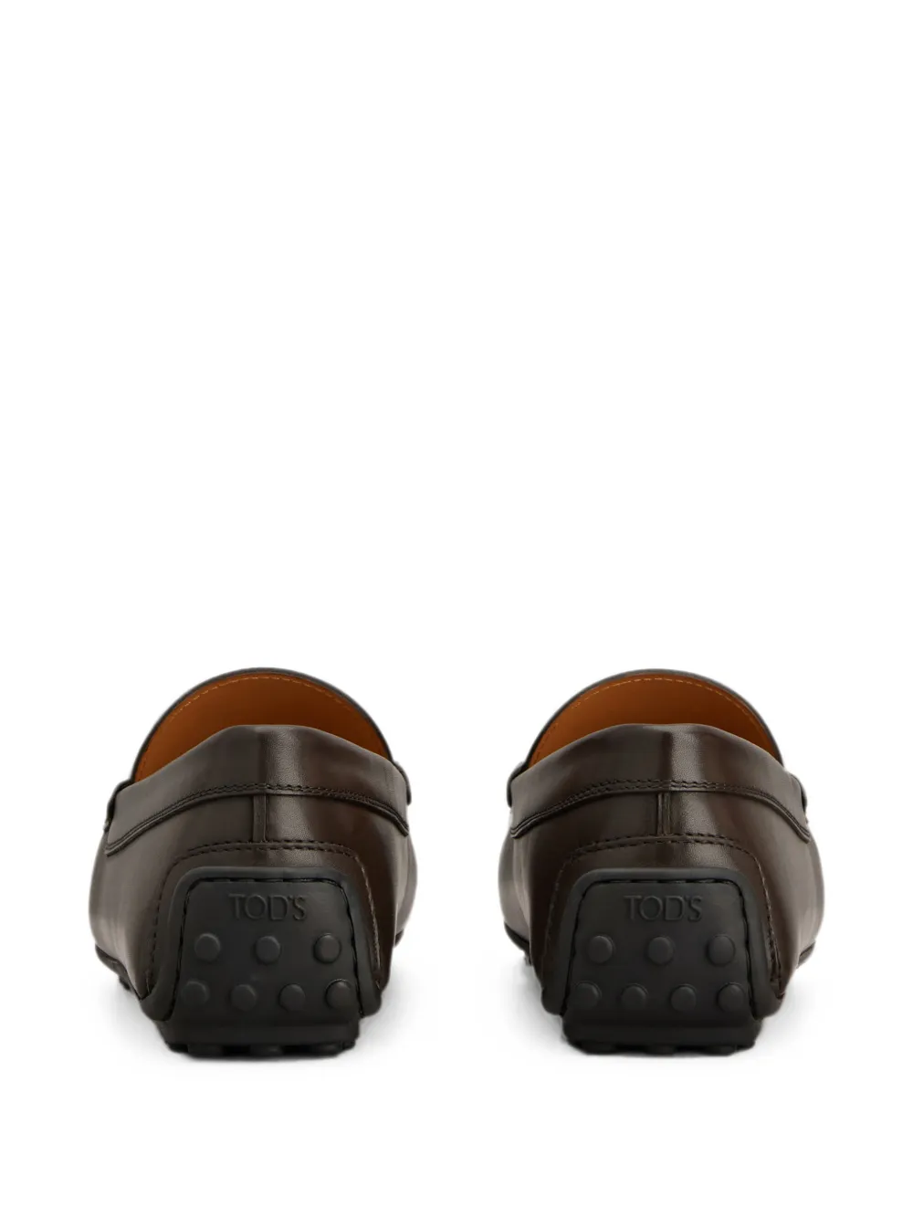 Tod's City Gommino loafers in leather Bruin