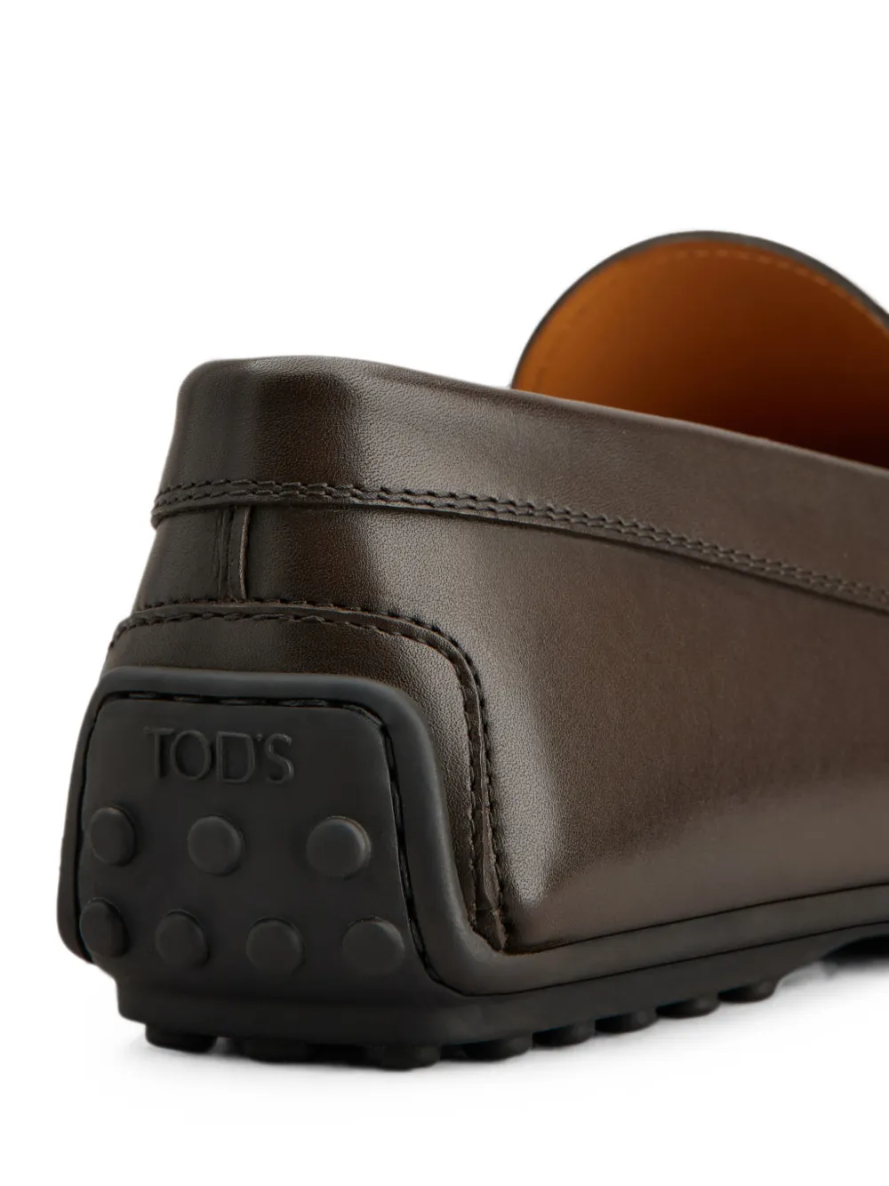 Tod's City Gommino loafers in leather Bruin