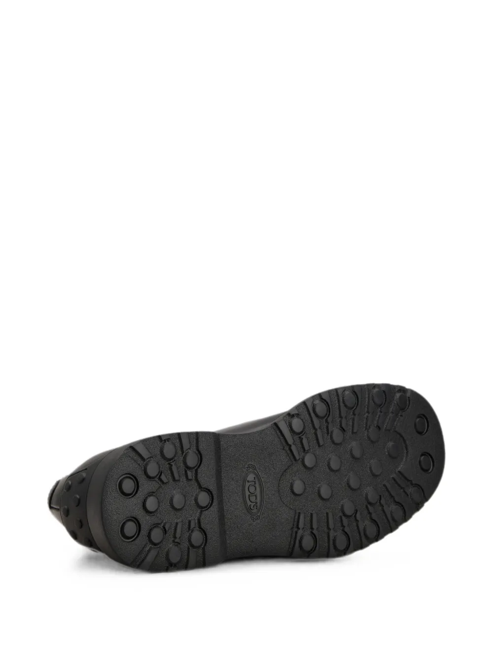 Tod's Gommino-detail chunky-sole derby shoes Zwart