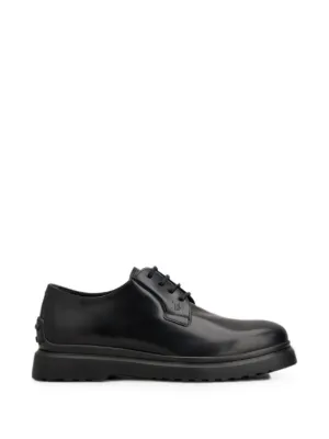 Acne Studios レースアップ レザーシューズ | ブラック | FARFETCH JP