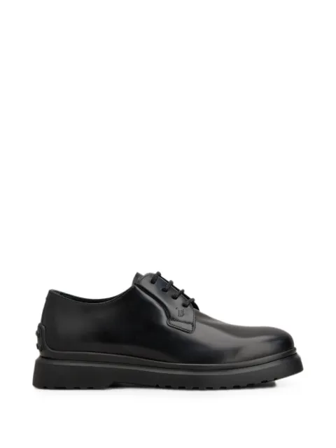 Tod's Gommino-detail chunky-sole derby shoes