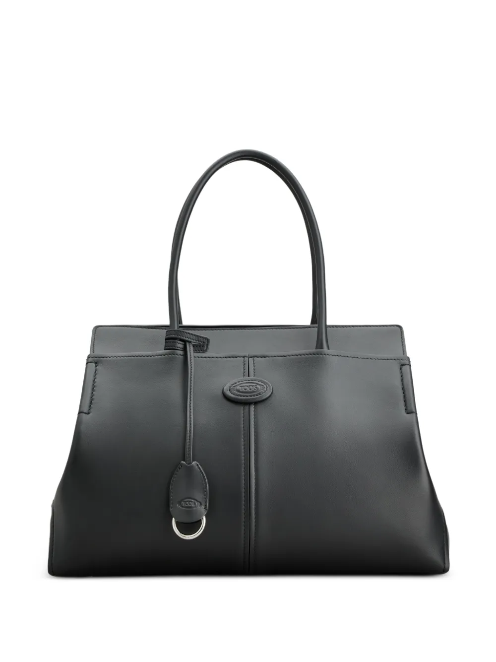 Tod's logo-plaque leather tote bag