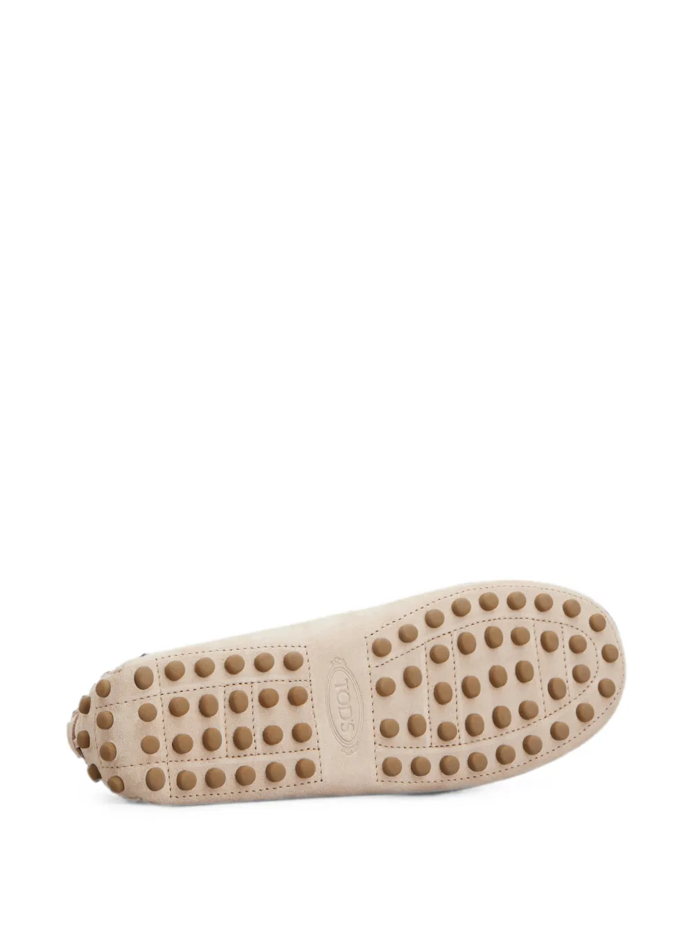 Tod's Gommino suède loafers Roze