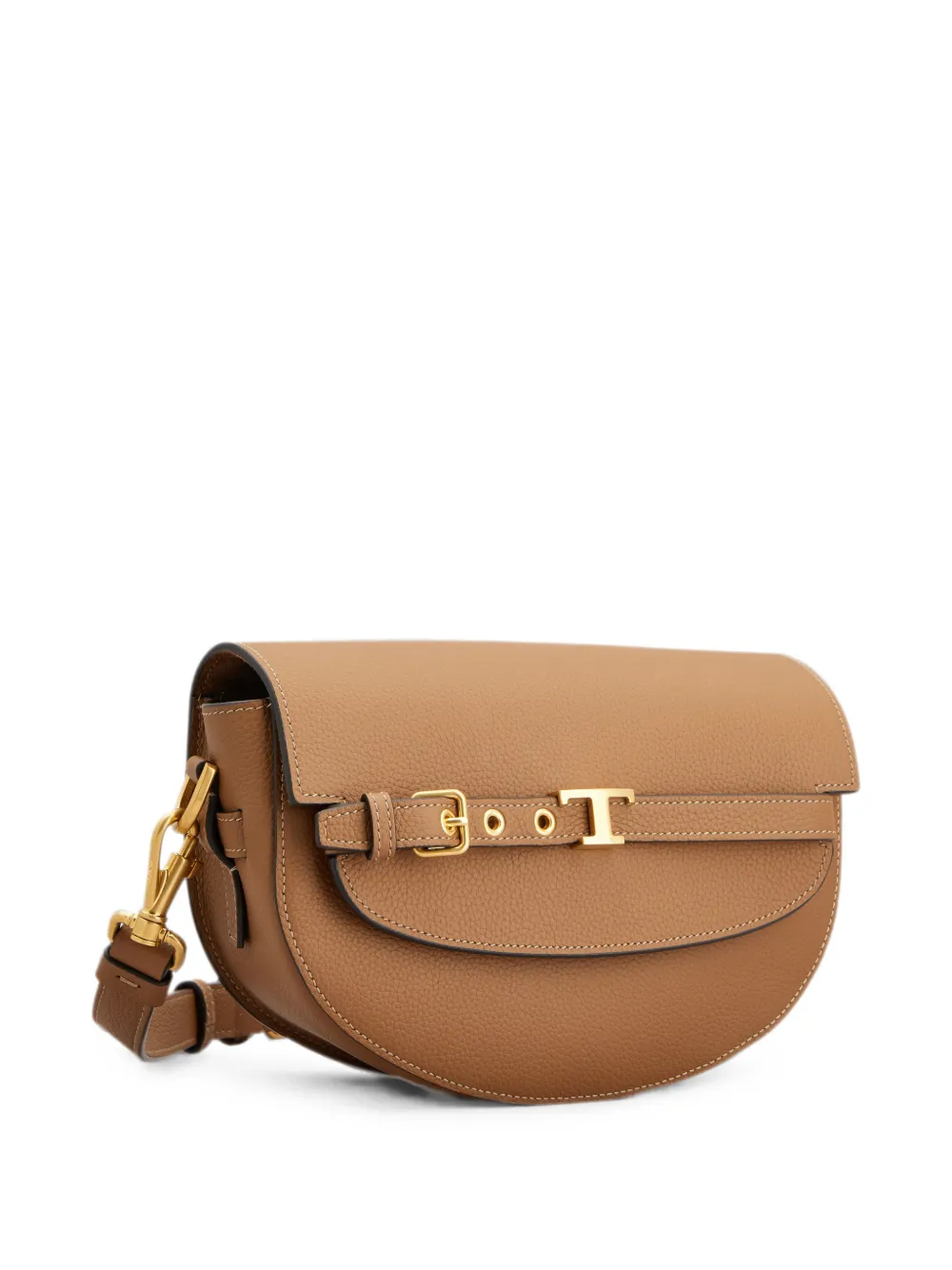 Tod's T Timeless leren schoudertas Bruin