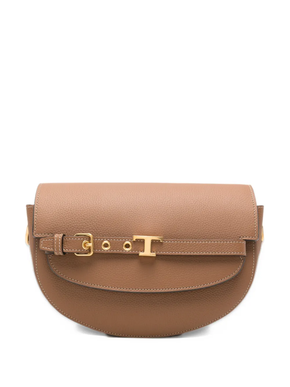 Tod's T Timeless leather shoulder bag - Toni neutri