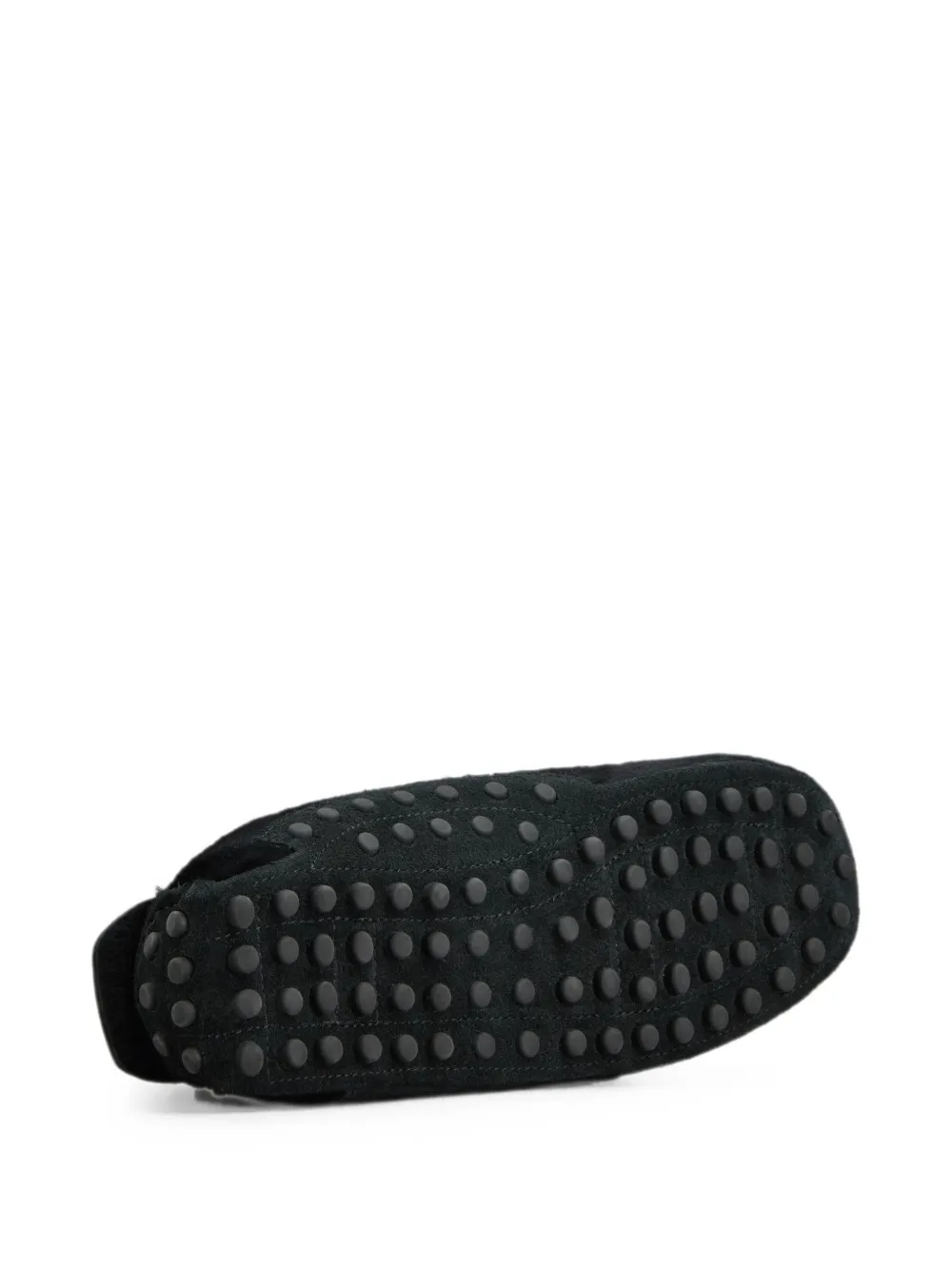 Tod's pony-effect leather Gommino sneakers Zwart