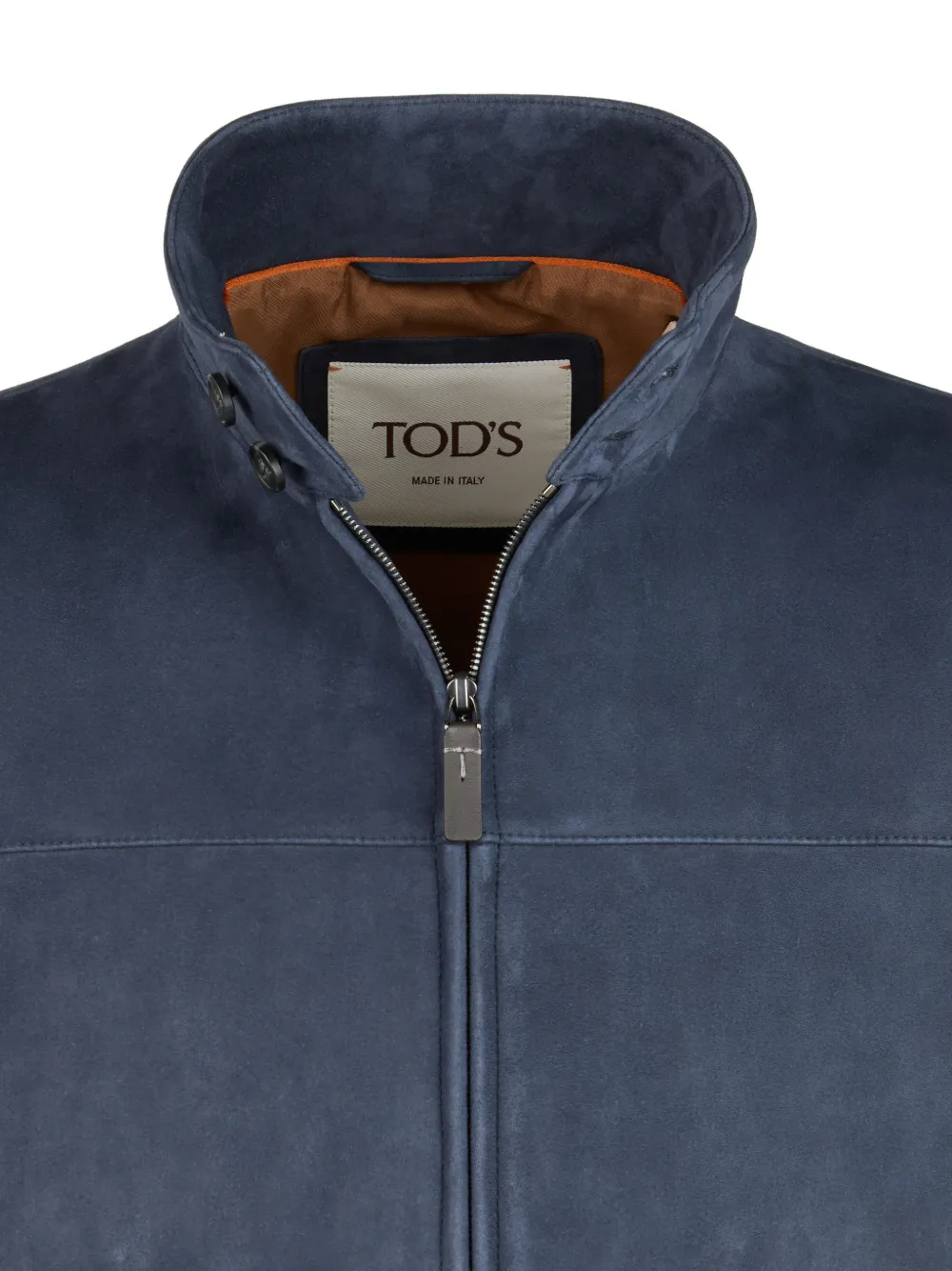 Tod's Pashmy suède jack Blauw