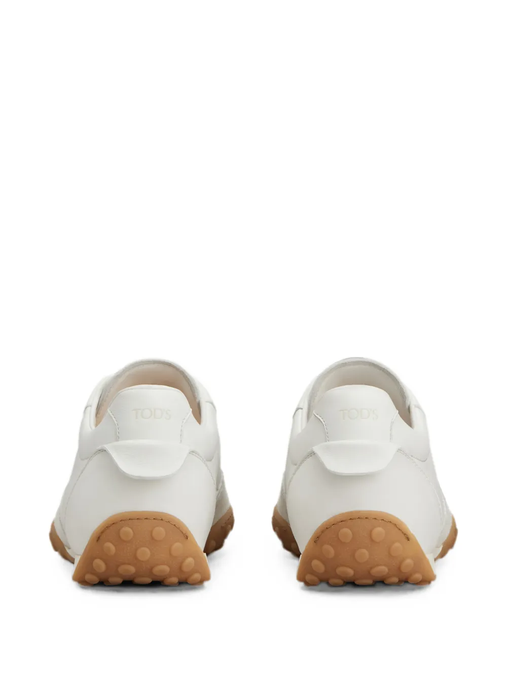 Tod's lace-up panelled sneakers Wit