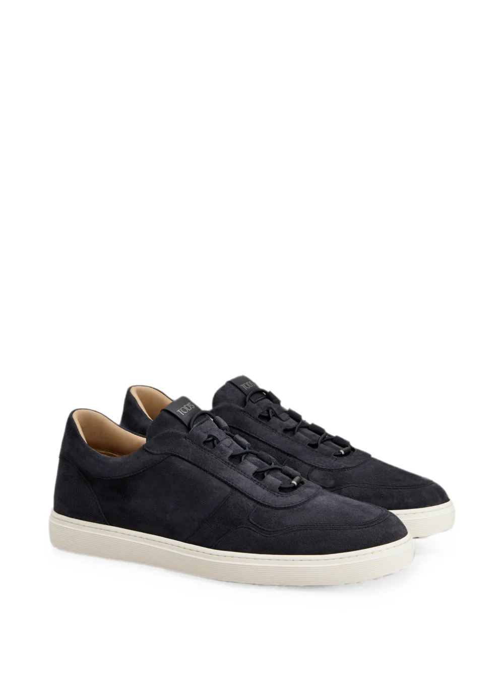 Tod's Sneakers met suède vlakken Blauw