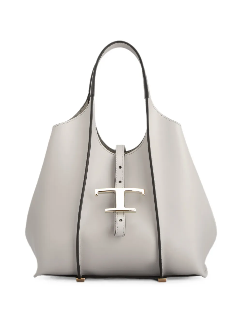 Tod's T Timeless Shopping Bag In Leather Mini In Pattern