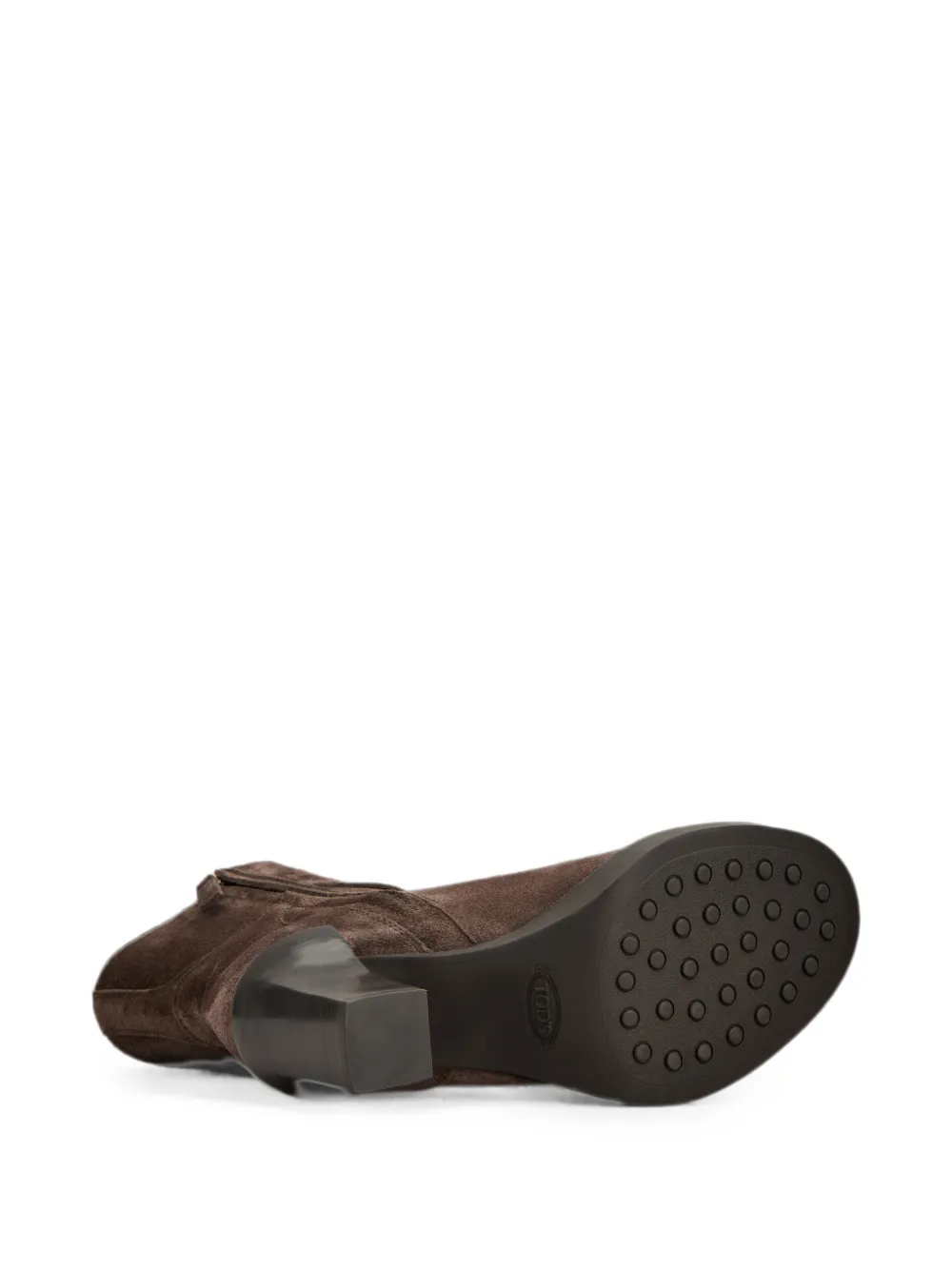 Tod's Buckle-detail Gomma Ankle Boots in Brown, view 5