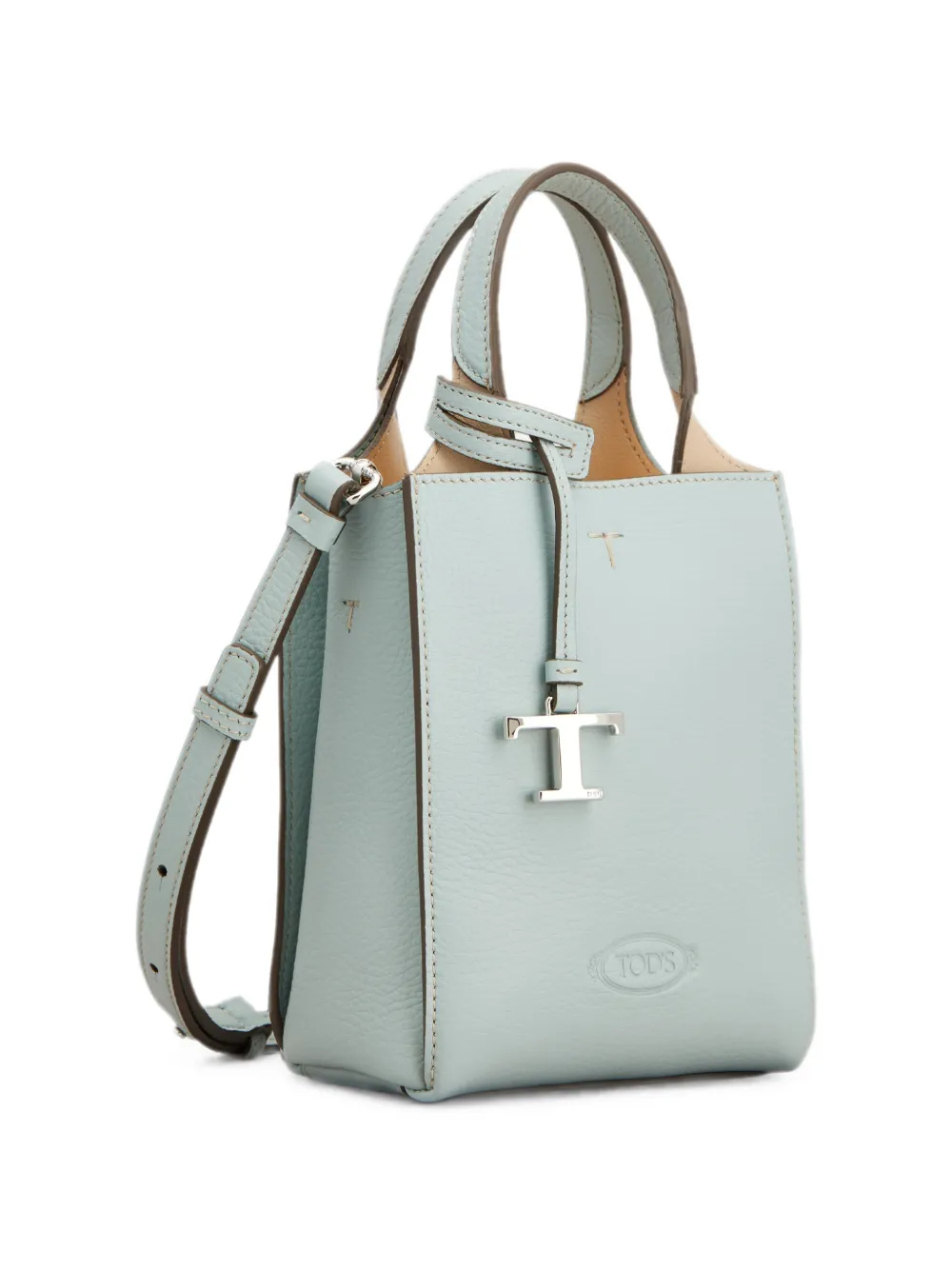 Tod's T Timeless leather tote bag Blauw