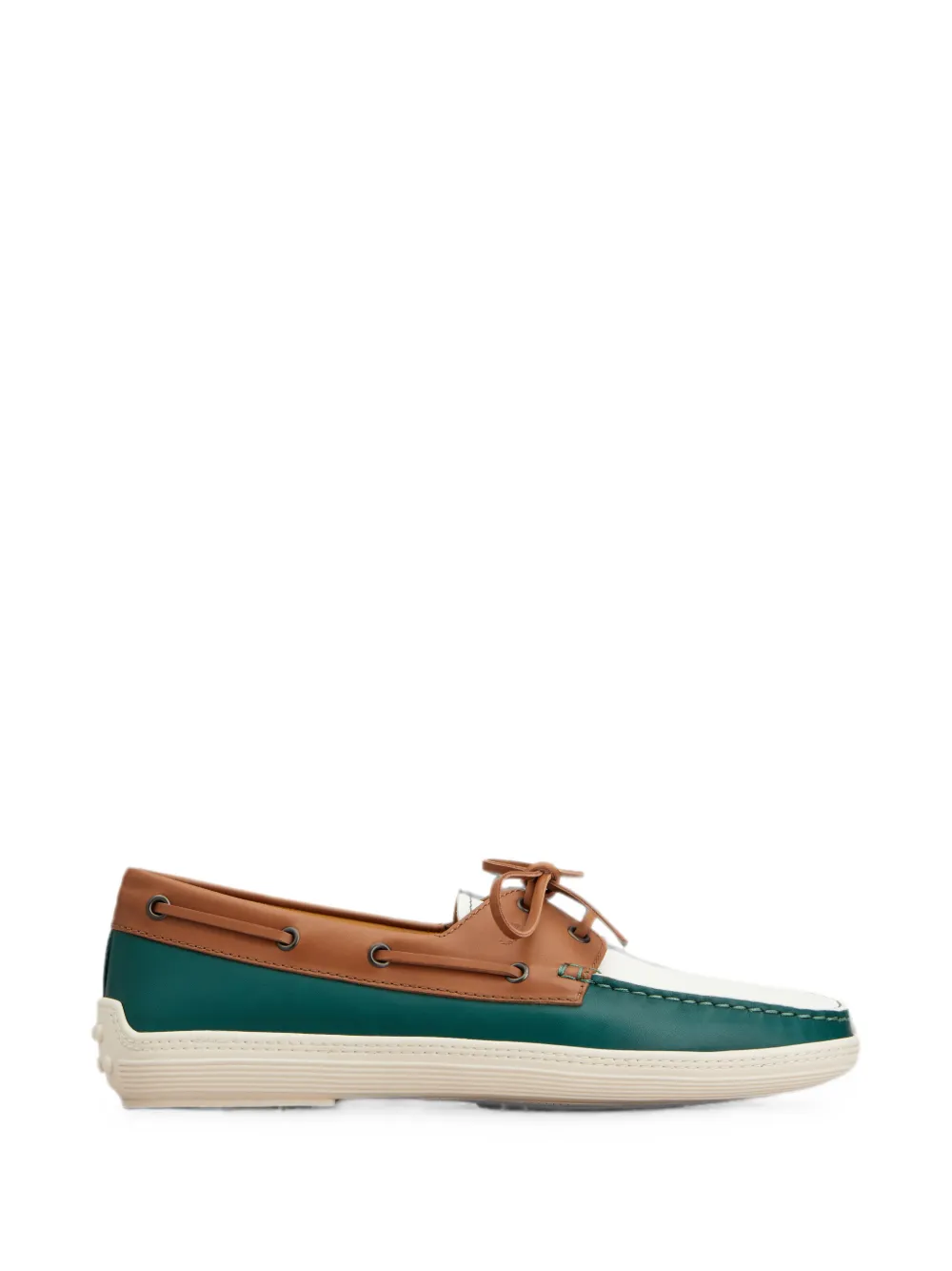 Tod's boat shoes in leather · 6.5