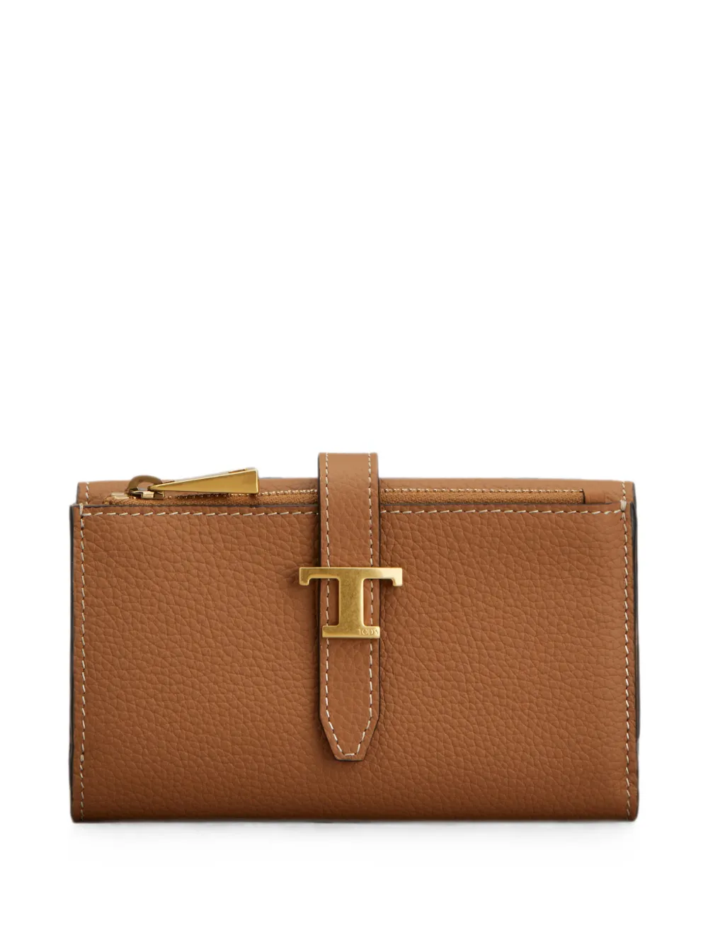 Tod's wallet in leather - Marrone