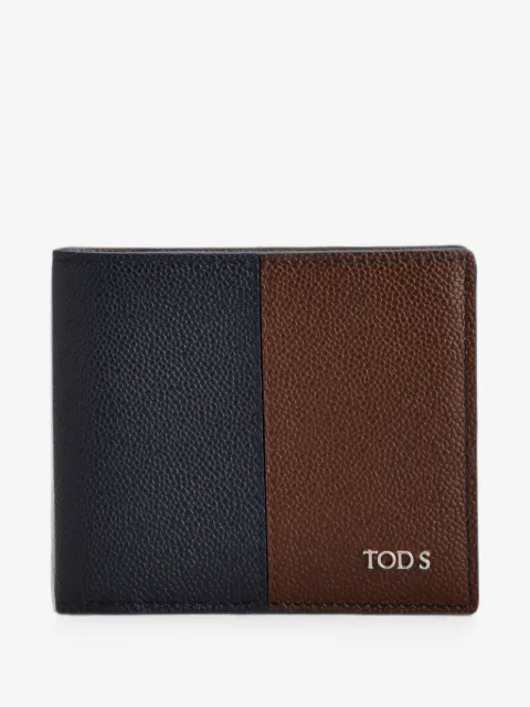 Tod's billetera con placa del logo