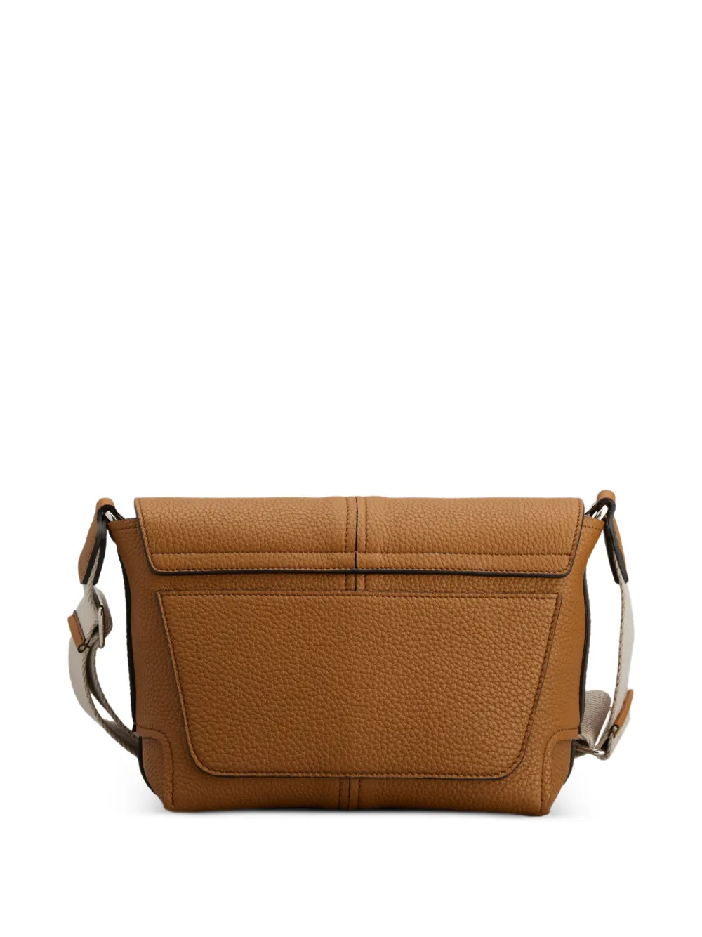 Tod's Schoudertas met logoplakkaat Bruin