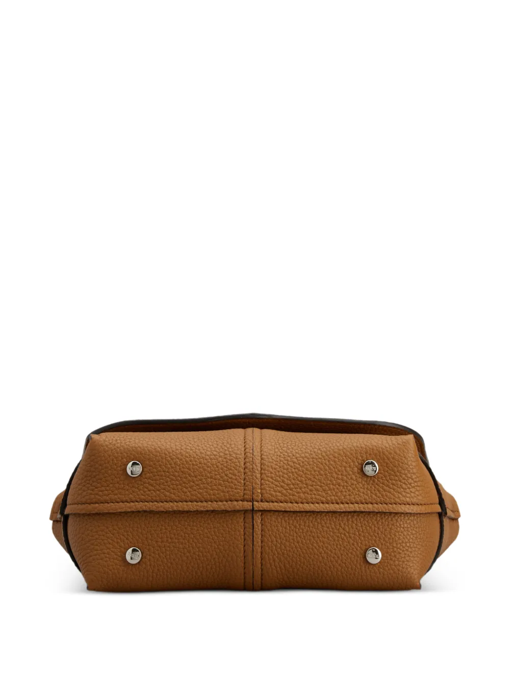 Tod's Schoudertas met logoplakkaat Bruin