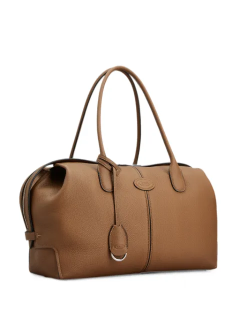 Tod's bolsa bucket texturizada con parche del logo