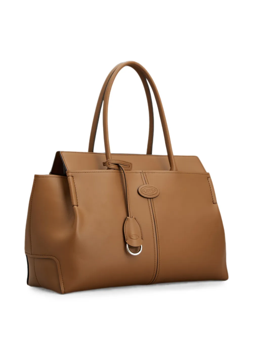 Tod's Medium shopper van leer Beige