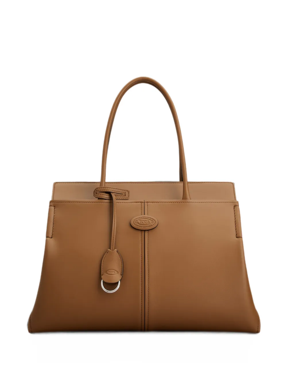 Tod's shopping bag in leather medium - Toni neutri
