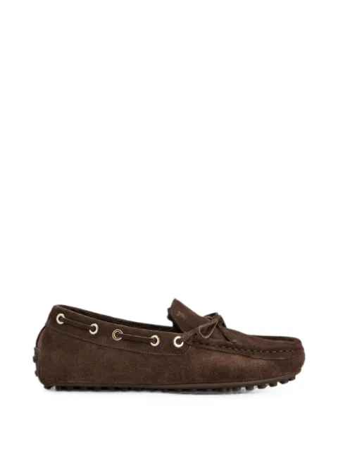 Tod's mocasines de gamuza con forro