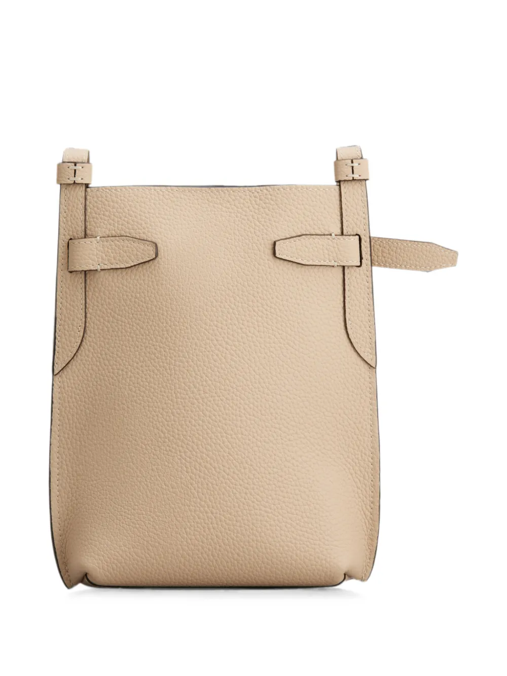 Tod's Grote telefoonhoes van leer Beige