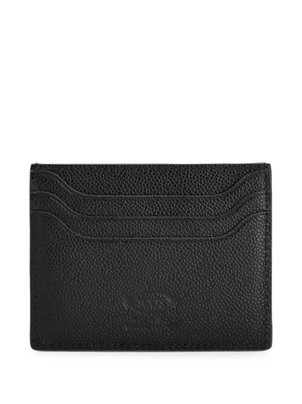 Tod's Pasjeshouder van leer Zwart