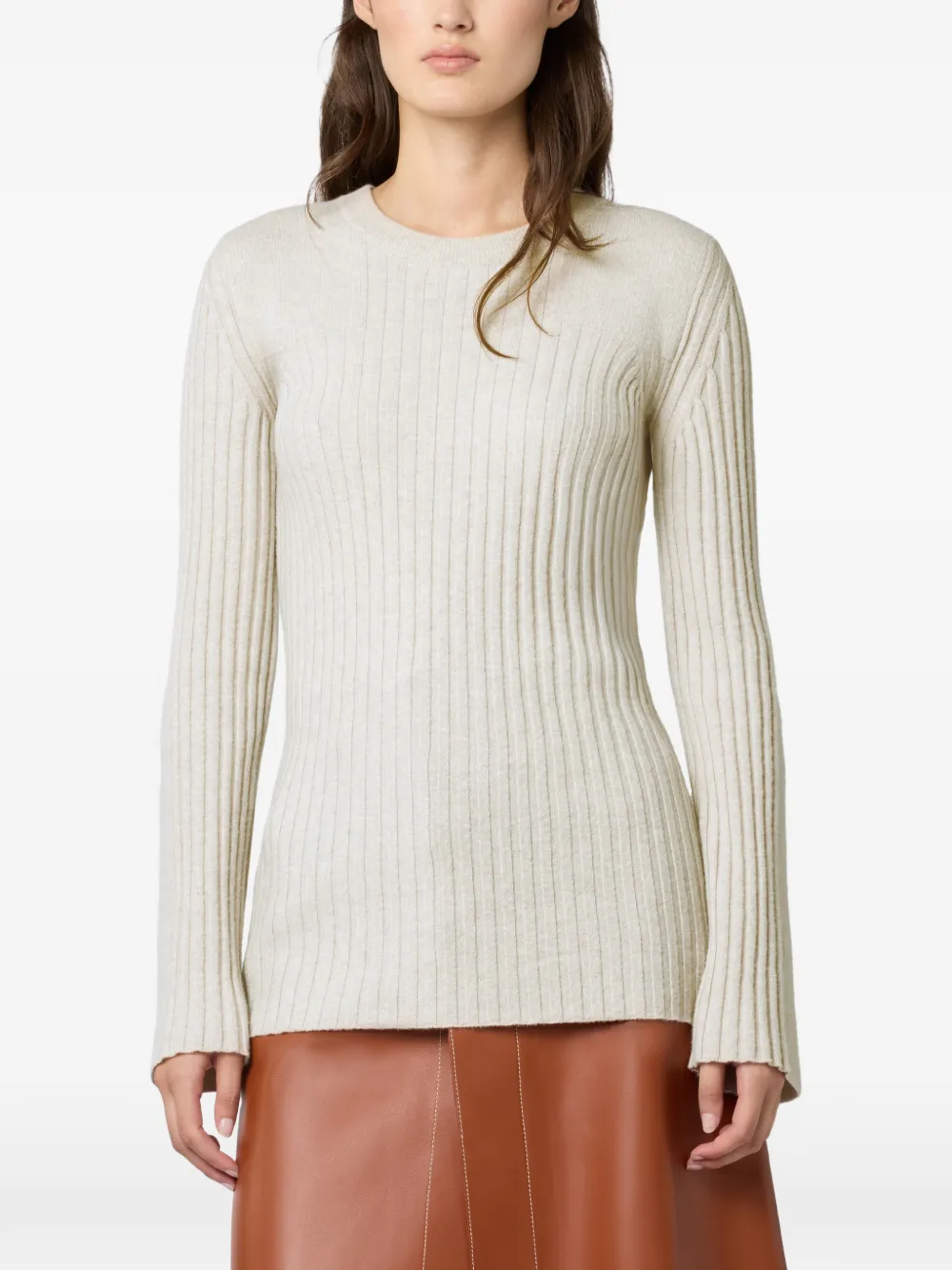 Tod's Ribgebreide trui Beige