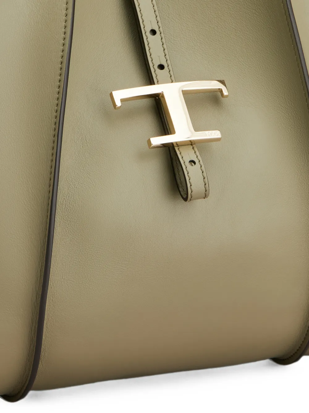 Tod's Medium T Timeless leren shopper Groen