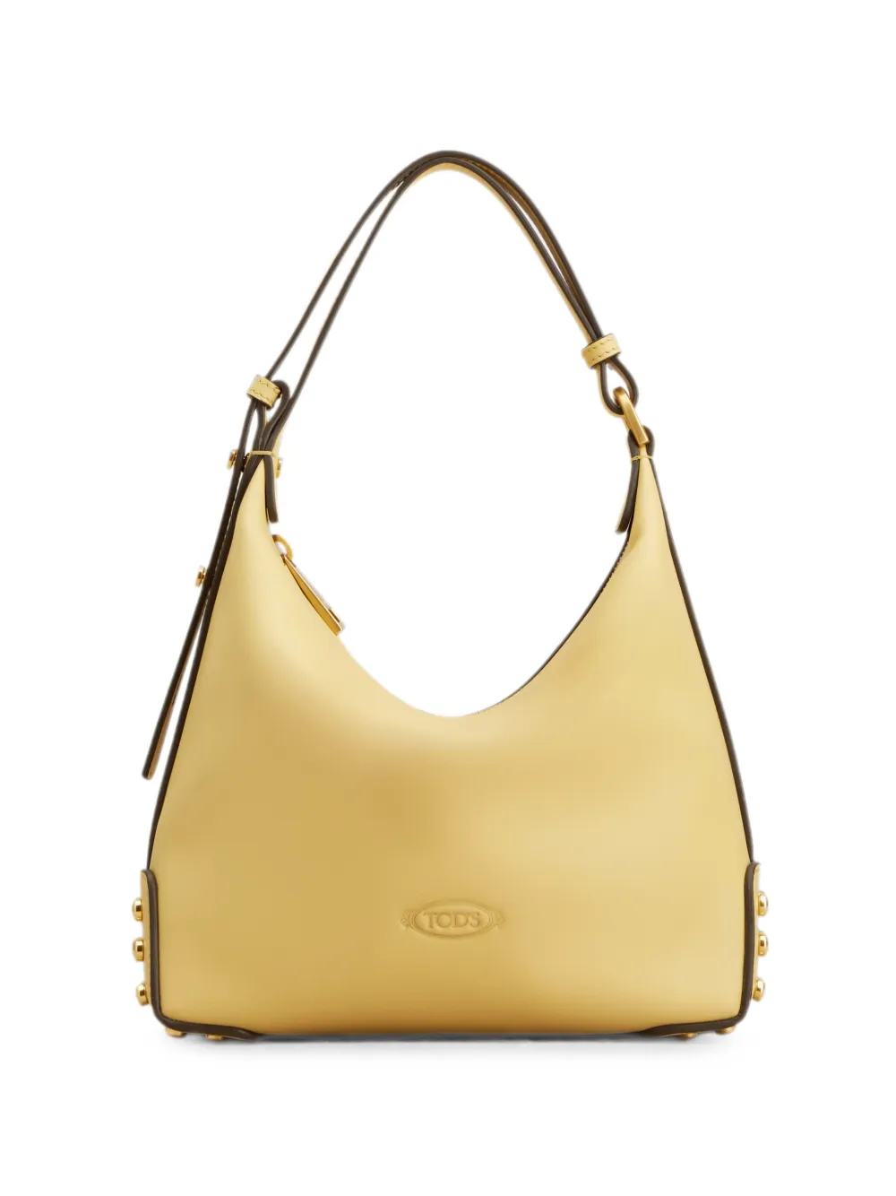 Tod's Metal Dots Mini Bag In Leather In Brown