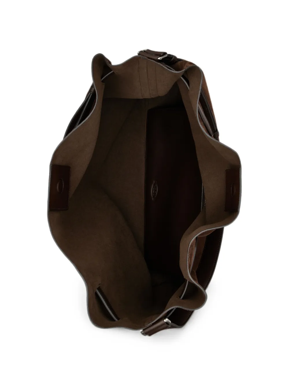 Tod's Tim suède shopper Bruin