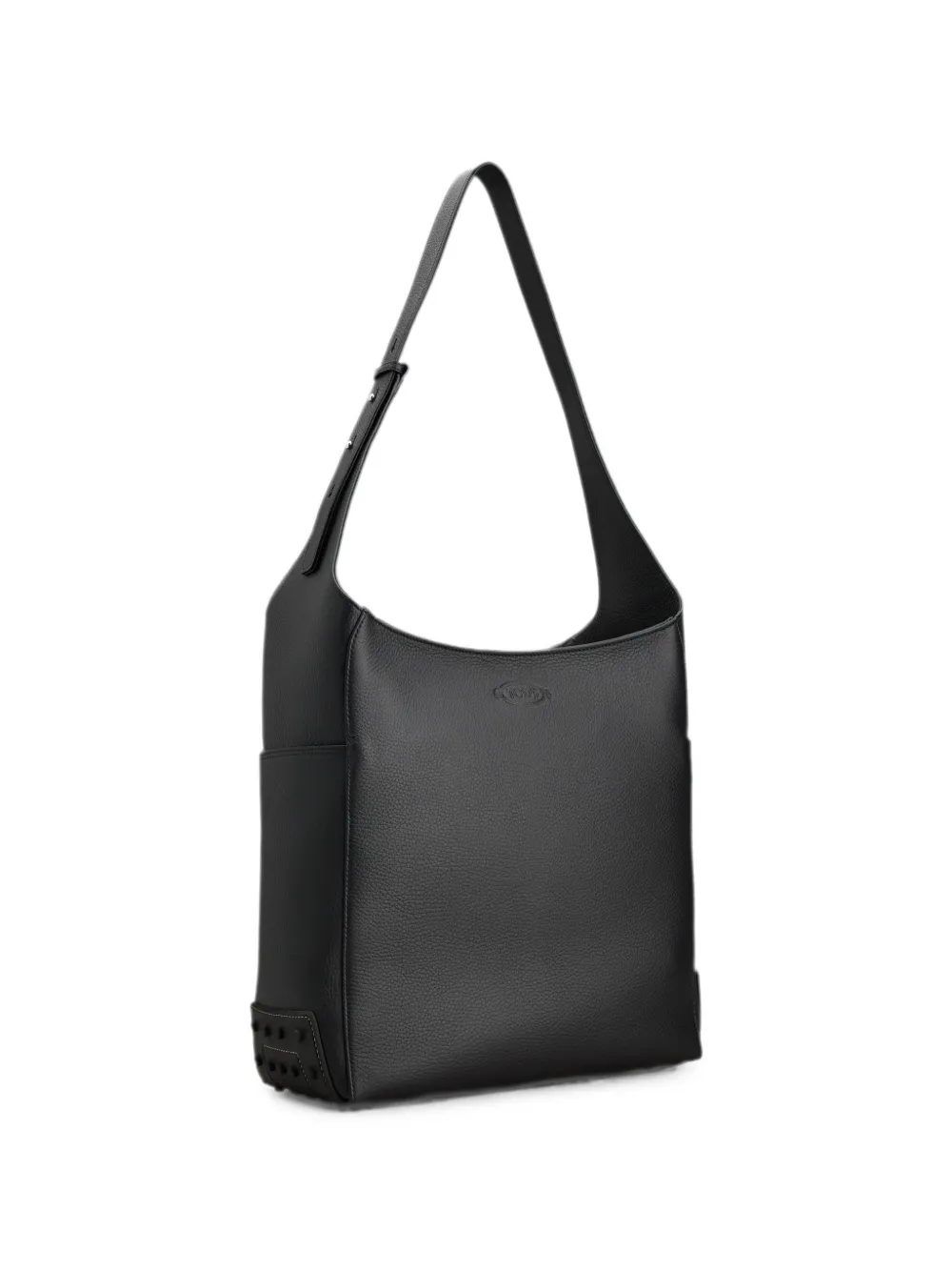Tod's Gommino leren schoudertas Zwart