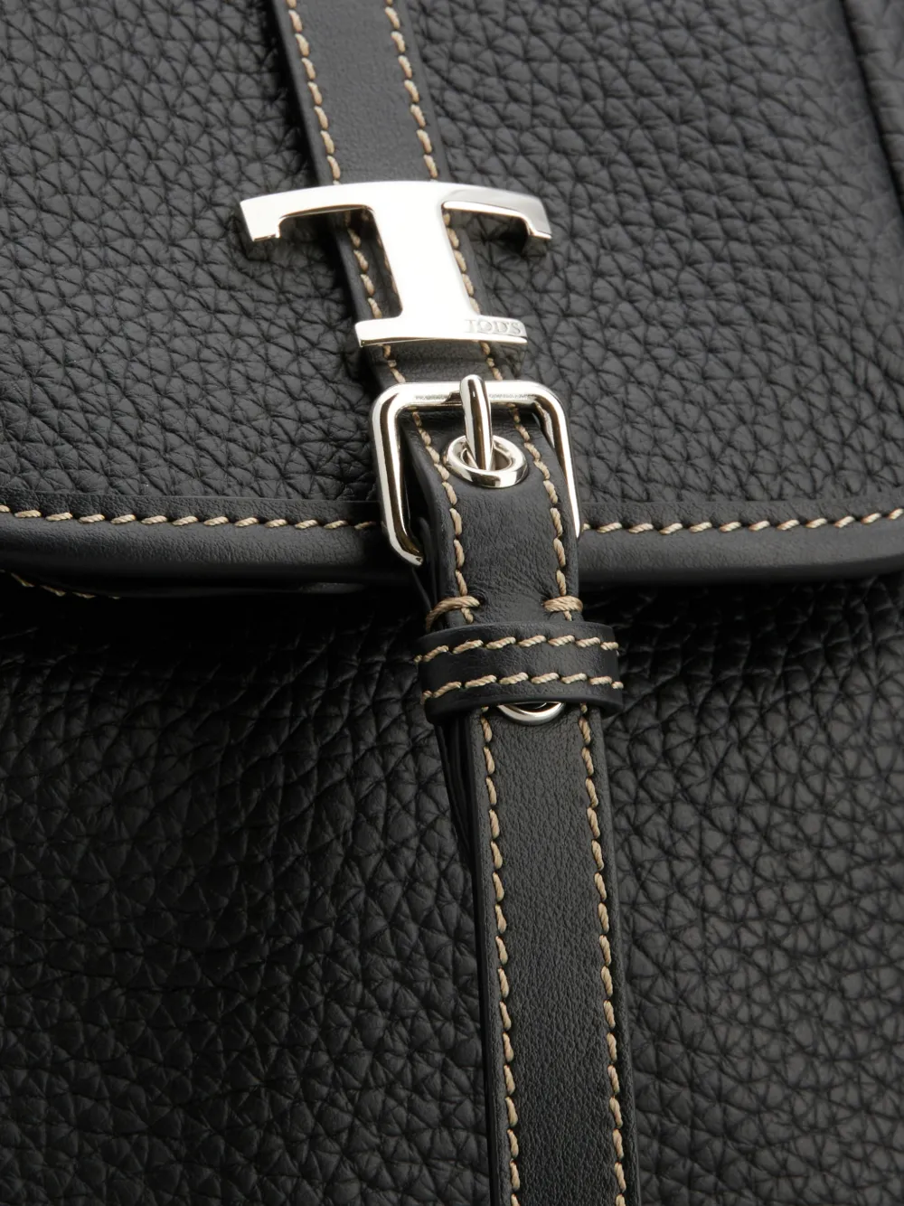 Tod's T Timeless rugzak met gespsluiting Zwart
