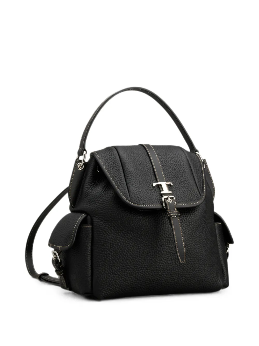 Tod's T Timeless rugzak met gespsluiting Zwart