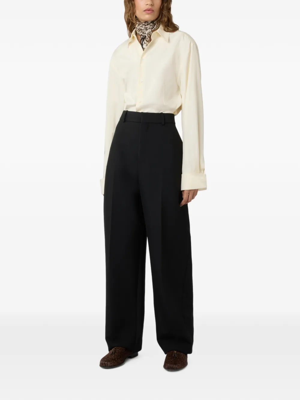 Tod's Geplooide broek Zwart