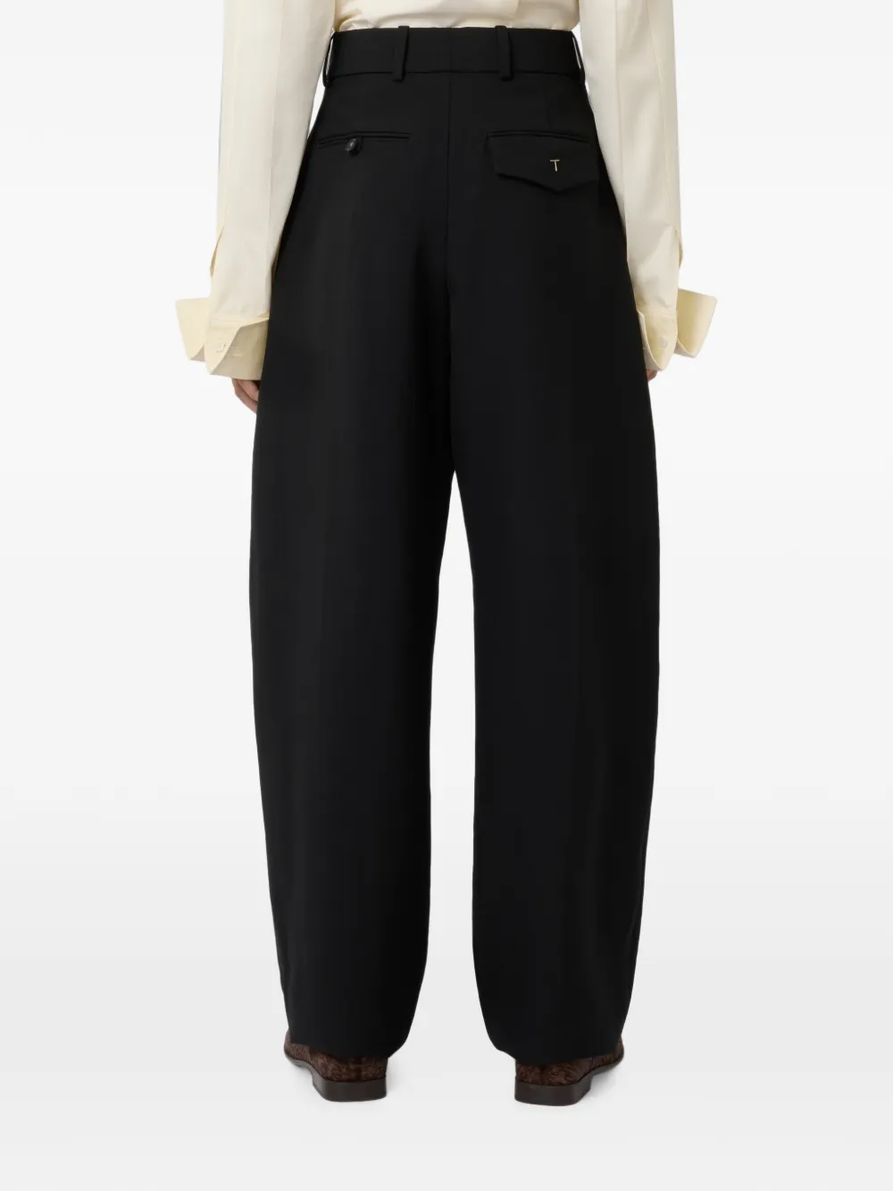Tod's Geplooide broek Zwart