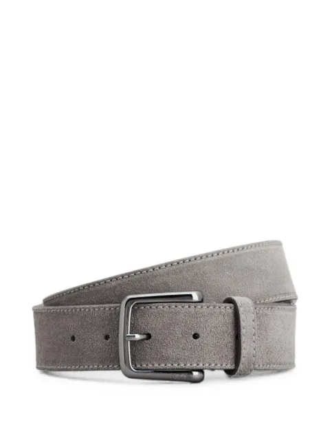 Tod's suede buckle belt