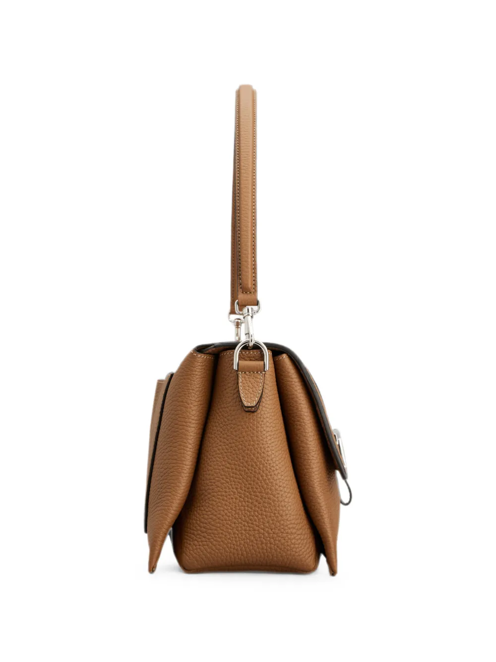 Tod's Kleine T Timeless leren tas met klep Bruin