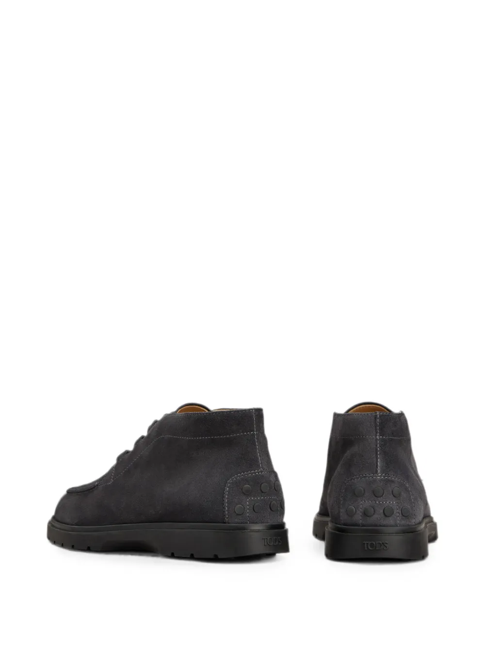 Tod's desert boots in suede Grijs